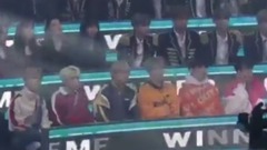 BTS、Red Velvet、Wanna One看WINNER表演