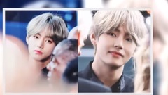 金泰亨在2017AMA颁奖典礼上因为优越的外貌引起很多人关心(外网新闻)