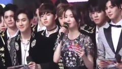 林允儿主持 饭拍合集1 jay新年倒数