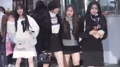 [音乐银行行程] 入程停仪 - lovelyz 18/01/05