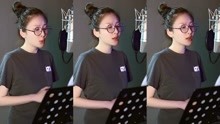 美女翻唱周杰伦《搁浅》