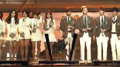 防弹少年团&Apink获奖 - 第29届金唱片颁奖礼 现场版 15/01/15