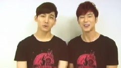 TVXQ VCR Message To BoA