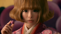 十二単姿で 濃い～のう～ グリコ アイスの実 新CM こい～のう 編