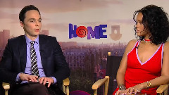 Rihanna和谢耳朵谈论配音动画电影<家园>