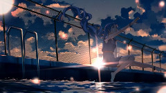 夜明けと蛍(A24)