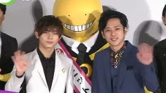 <暗杀教室>初日舞台会见 15/03/23