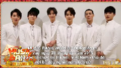 Teen Top Greetings For Music Bank In Ha Noi 2015