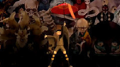 唐傘さんが通る