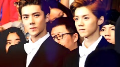 鹿晗世勋有爱瞬间合辑