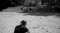 Barry And Crew Shooting Guns!