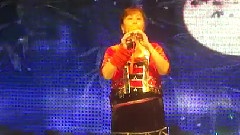 月光下的凤尾竹