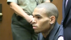 Chris Brown At Court