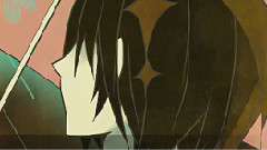 傘の下に雨が降る