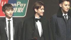 EXO - 2014MAMA红毯&采访 现场版 14/12/03