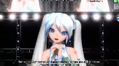 初音未来 - 白い雪のプリンセスは