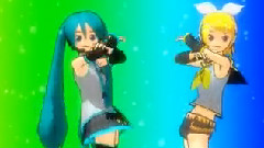 初音未来 - ミクとリンがそろったので