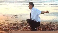 跑酷霹雳舞慢动作摄影