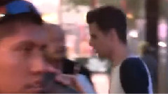 Greet Fans At Jimmy Kimmel Studio LA