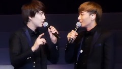 成员帮圭贤赶头发上的虫子