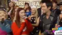 KBS音乐银行 CNBLUE & 少女时代 待机室