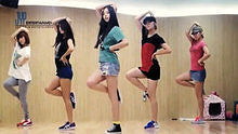 Wonder Girls - Like Money 官方排练房舞蹈版
