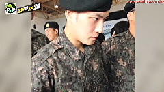 金在中入伍六周完成基础训练